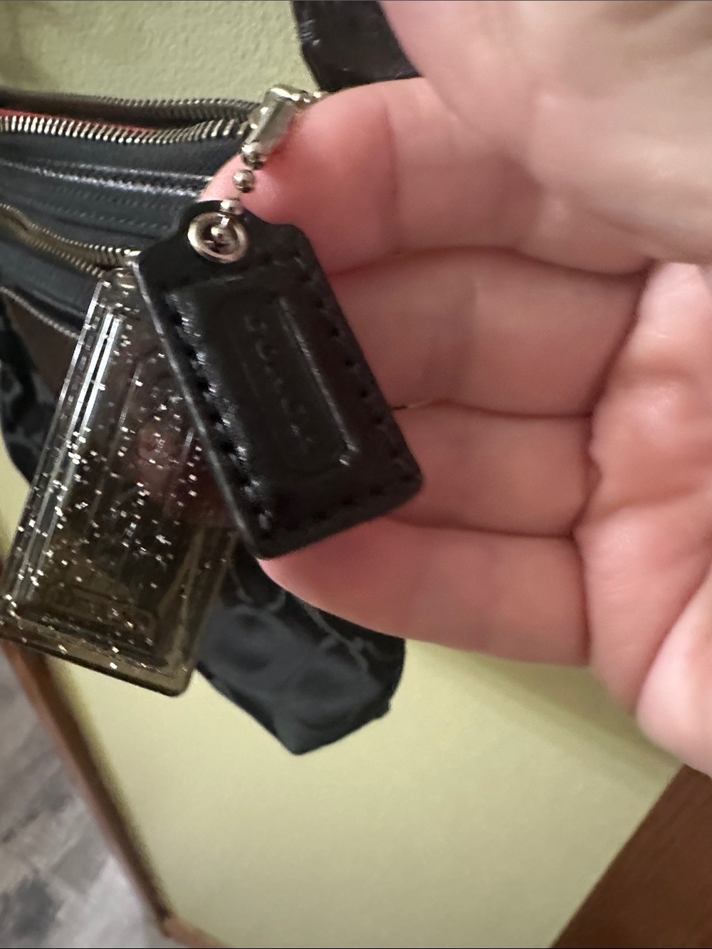 Coach Poppy Black Signature C Jacquard Crossbody Bag - Picture 3 of 10